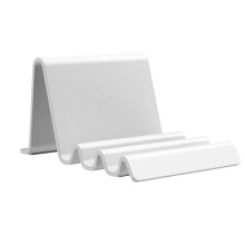 Multipurpose ABS Phone Stand Support Universal 360 Degree-White