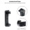 Adjustable Mobile Phone Holder Lightweight-With hot boots black 6