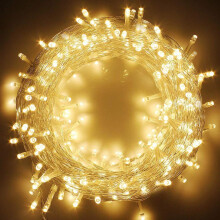 High-brightness String Lights, Warm White Fairy Tree Lights, Waterproof with Low Voltage for Indoor Outdoor, Christmas Decorations 8 Modes with Memory