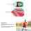 2 Stück Pickleball-Schläger, Fiberglas-Oberfläche, 14