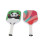 2 Stück Pickleball-Schläger, Fiberglas-Oberfläche, 2