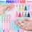 60PCS Personalized Keychain Set Beadable Motivational Keyring 3