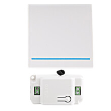 Kit întrerupător de lumină wireless, control fără întreruperi al razei RF pentru comutare în mai multe locații, instalare ușoară