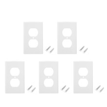 Capac de montare pe cutie, ABS de înaltă calitate, dimensiune standard 4,50 x 2,76, rezistent la căldură, durabil, set de 5 bucăți, certificat
