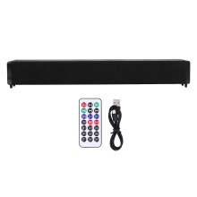 Bluetooth-compatibele soundbar met ingebouwde subwoofer, kamervullend geluid, surround sound-uitbreiding, slank ontwerp, HDMI ARC, meerdere