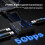 Multifunctionele USB 3.0-hub met meerdere poorten en 6
