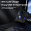 Multifunctionele USB 3.0-hub met meerdere poorten en 2