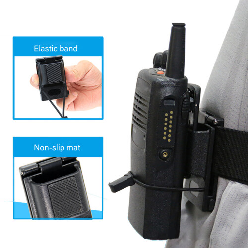 Radio Retainer Holder Enhancing Grip Designs for Secure Two Way 2