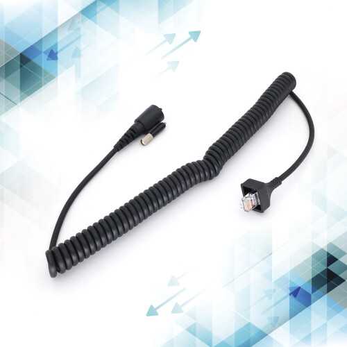 Handheld Radio Speaker Microphone Cable for KMC-27 TK-690 TK-790 1