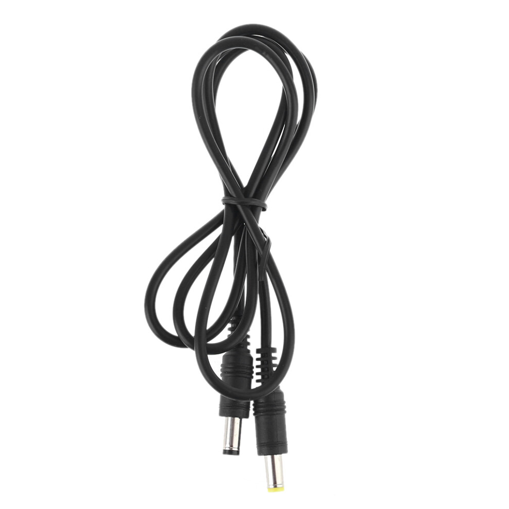 5.5X2.1mm Male To 5.5X2.5mm Male Step Up Power Supply- Black 7704000470261