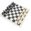 Tragbares Schach-Dame-Set, aufrollbares 4