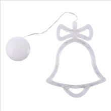 Suction Cup Window Decorations, LED Christmas Window Silhouettes, Festive Interior Decor Lights for Battery Operated Christmas Silhouette Lights