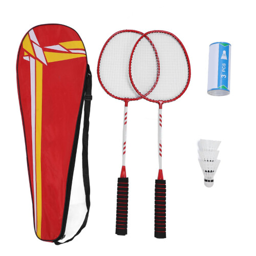 2-teiliges Badmintonschläger-Set für Erwachsene