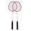2-teiliges Badmintonschläger-Set für Erwachsene 2