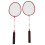 2-teiliges Badmintonschläger-Set für Erwachsene 3