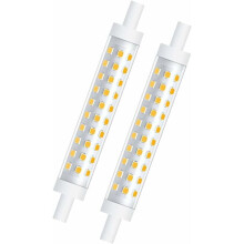 Linear Lamp, 10W 118mm Energy Saving Double Ended Lamp Replacing 90W Halogen, Non-Dimmable High Output SMD LED for Spotlight, Floor Lamp, Living Room,