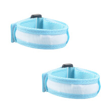 Pulseira LED Concert Companion, Faixa Mágica Brilhante de Alta Visibilidade para Corrida e Diversão ao Ar Livre (2 Unidades)