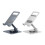 Foldable Phone Stand Holder Phone Tablets Aluminium-Silver 2
