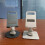 Foldable Phone Stand Holder Phone Tablets Aluminium-Silver 6