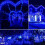 Luzes de Natal LED à prova d'água, conectáveis, com 8 modos para decoração interna e externa, função de memória, baixa voltagem e efeito 5