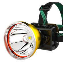 Hochleistungs-Netzteil, wasserdichtes Design für robusten Outdoor-Einsatz, superhelle LED-Stirnlampe mit verstellbarem Lampenkopf, wiederaufladbar