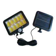 Tuinfakkel, solar buitenverlichting met afstandsbediening, waterdicht voor terras, tuin en oprit, 4 verstelbare lichtkoppen, lange brandduur (2 stuks)