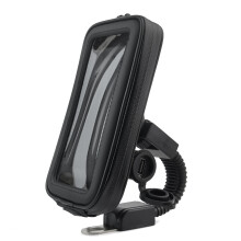 Motorbike Phone Bag Rearview Phone Holder-L Within 5.5 inches