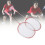 Badmintonschläger-Set, Eisenlegierung, Reduzierung 12