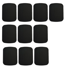 Magnetische autohouder zelfklevende plaat-10 stuks zwart