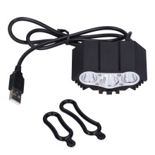 Multifunktionale Outdoor-Fahrradlampe für Nachtfahrten und Campingausflüge, hochhelle LED-Stirnlampe mit galvanischer Beschichtung