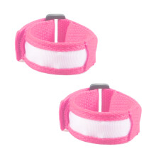 Leuchtende LED-Armbänder, verstellbare Passform, Partyzubehör für Festivals, Konzerte und Camping, reflektierende Sicherheitsausrüstung für