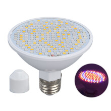 Iluminação para jardins internos, lâmpada de cultivo hidropônico com LED de espectro completo, eficiente em termos de energia para um crescimento