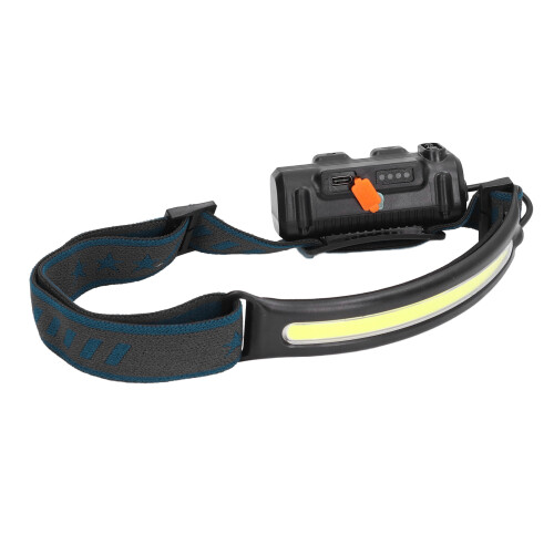 Motion Sensor Flashlight For Emergency Use, Smart Sensor Rechargeable Led Headlamp Adjustable Angle Cob Light For Hiking Camping 1