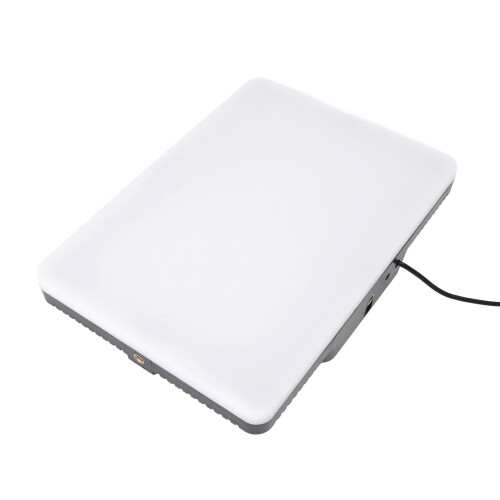 Lampe vidéo LED bicolore à angle de faisceau réglable, température de couleur dimmable, télécommande sans fil, IRC élevé, éclairage doux 1