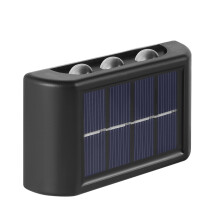 Applique solari da esterno, accensione/spegnimento automatico, ricarica solare, luci multifunzione per giardino, patio, garage, impermeabili IP65