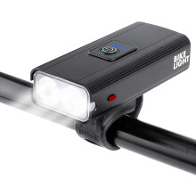 Fahrradbeleuchtung aus Aluminiumlegierung, wiederaufladbarer, ultraheller Scheinwerfer mit Schnellverschluss, Powerbank-Funktion, wasserdichtes