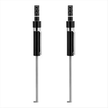 2pcs Car Brake Pad Thickness Gauge, Gauge Measuring Tool with Scale Te