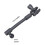 Bras d'extension de rotule de 17mm, support de téléphone pour 3