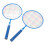 1 Paar Kinder-Badmintonschläger-Set mit 14