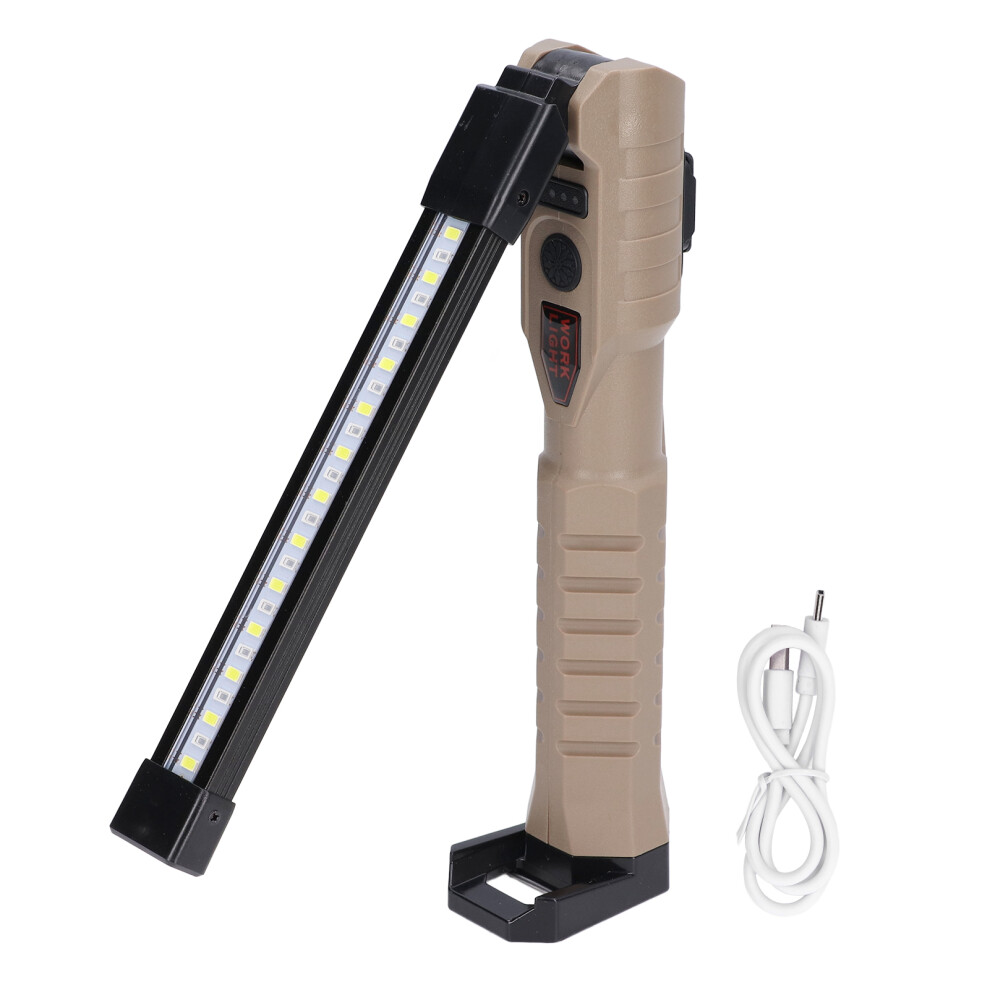 Magnetic Base Portable Light, 360 Degree Rotating Work Light With Rechargeable Led Work Light For Wide Utility 9420858373247