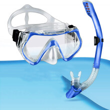 Adventurous Swim Goggles, Flexible Silicone Diving Mask with Clear View for Underwater Exploration