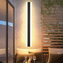 Illuminazione a LED da parete per esterni di case, luci da parete per esterni dimmerabili con funzione di facile installazione, temperatura di colore