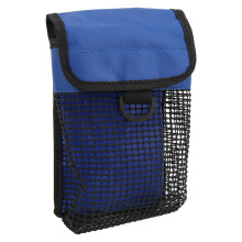 Tragbare, leichte Netztasche mit Clip für SMB-Sicherheitsbojen, robuste Tauchertasche mit Karabinerhaken, Netztasche
