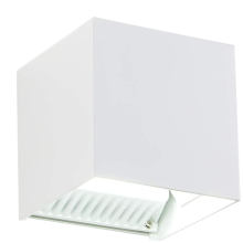 Applique da parete quadrata, luce LED per esterni con direzione della luce orientabile per un'illuminazione personalizzata, impermeabile e resistente