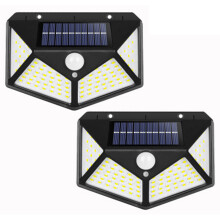 Solar Outdoor Lights, Super Bright Solar Lights For Your Yard, Featuring Wireless Solar Motion Sensor And Wide Angle Illumination, Ideal For All Weath