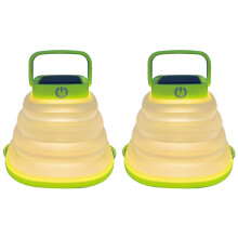 Lanterne solaire de camping rechargeable, pliable et résistante à l'eau, avec plusieurs modes d'éclairage. Portable et polyvalente, elle est