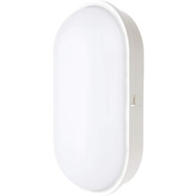 Plafoniera LED ovale per interni o esterni, efficiente dal punto di vista energetico, 20 W, alte prestazioni, 1600 lm, bianco caldo 3000 K,