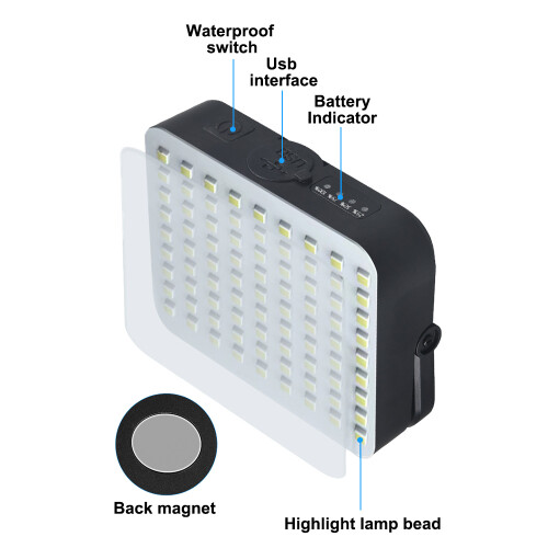 Indispensable Outdoor Gear: Multi-functional Camping Lantern For Rechargeable Devices And Adventure Lighting 2