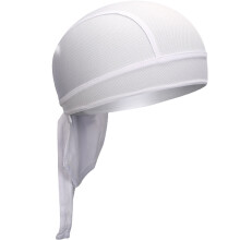 Zachte fluwelen hoofddoek voor mannen, verstelbare maat, duurzame durag met ademende stof en lange staart, antislip pasvorm voor fietsen en