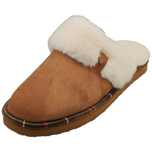 Barbour (7) Barbour Claudia Mule Womens Slippers in Camel